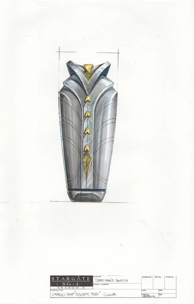 #Stargate #SG1 Deadman's Switch concept art (Part 3)