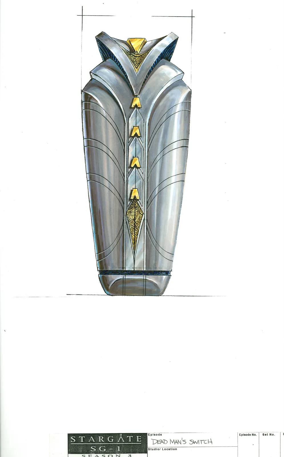 #Stargate #SG1 Deadman's Switch concept art (Part 3)
