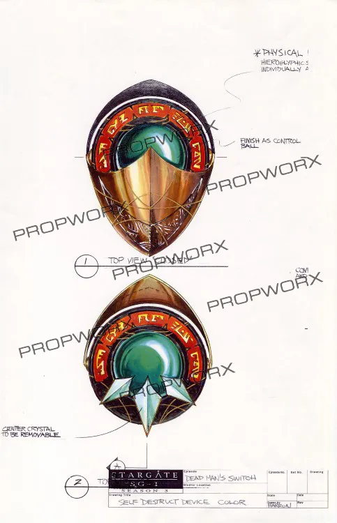 #Stargate #SG1 Deadman's Switch concept art (Part 3)