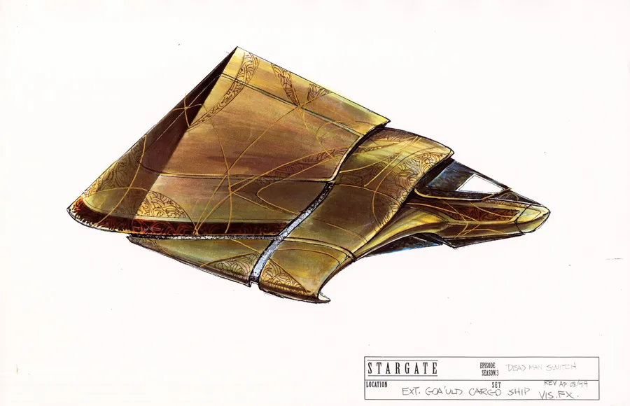 #Stargate #SG1 Deadman's Switch concept art (Part 3)