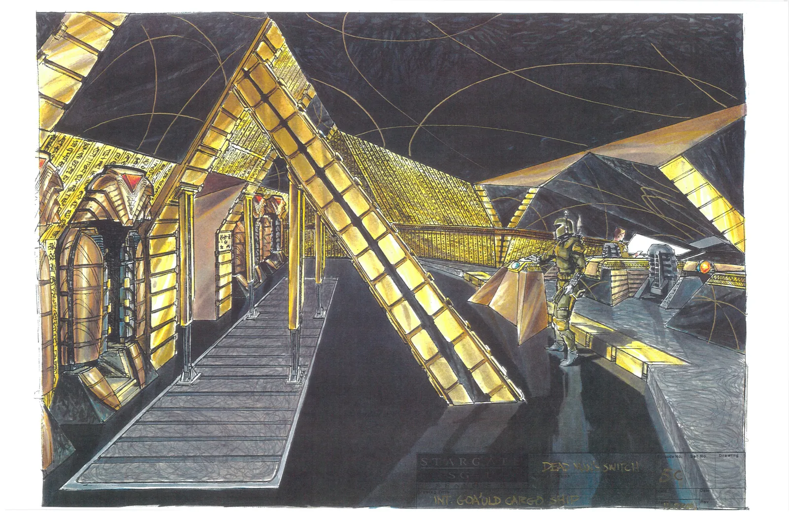 #Stargate #SG1 Deadman's Switch concept art (Part 4)