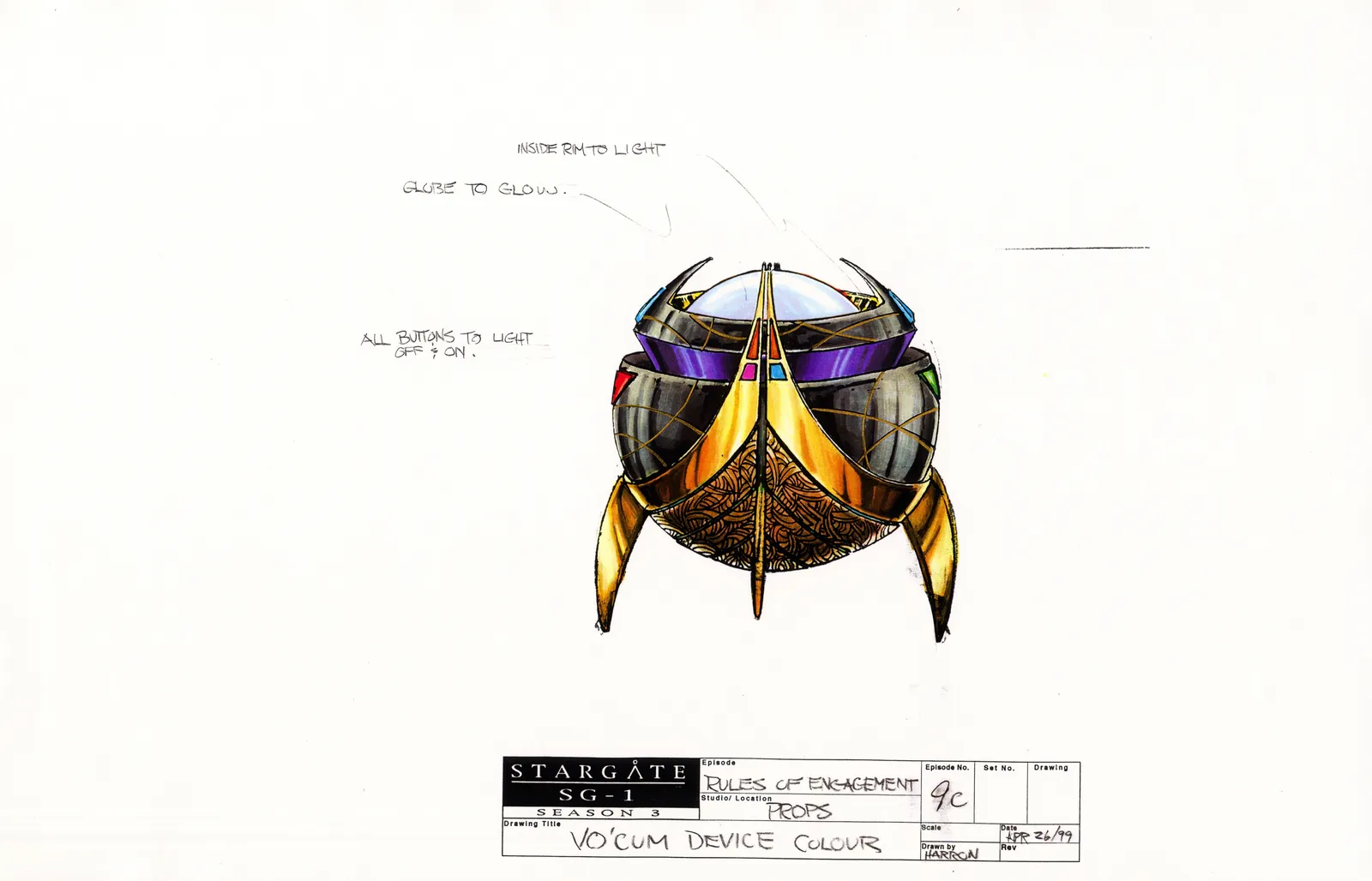 #Stargate #SG1 "Rules of Engagement" concept art