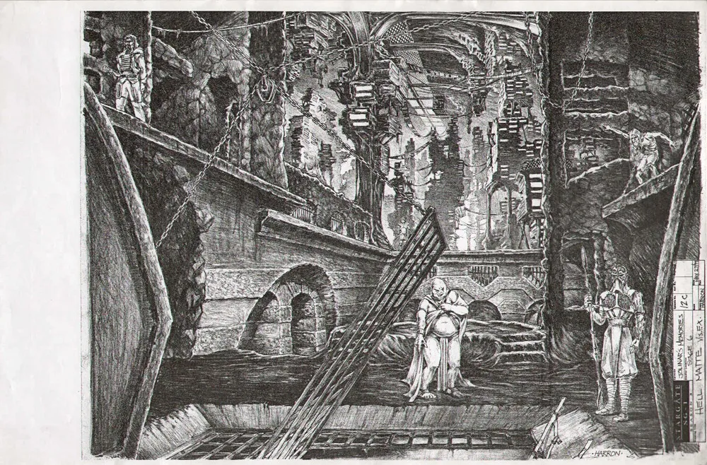 #Stargate #SG1 "Jolinar's Memories" concept art Part 3