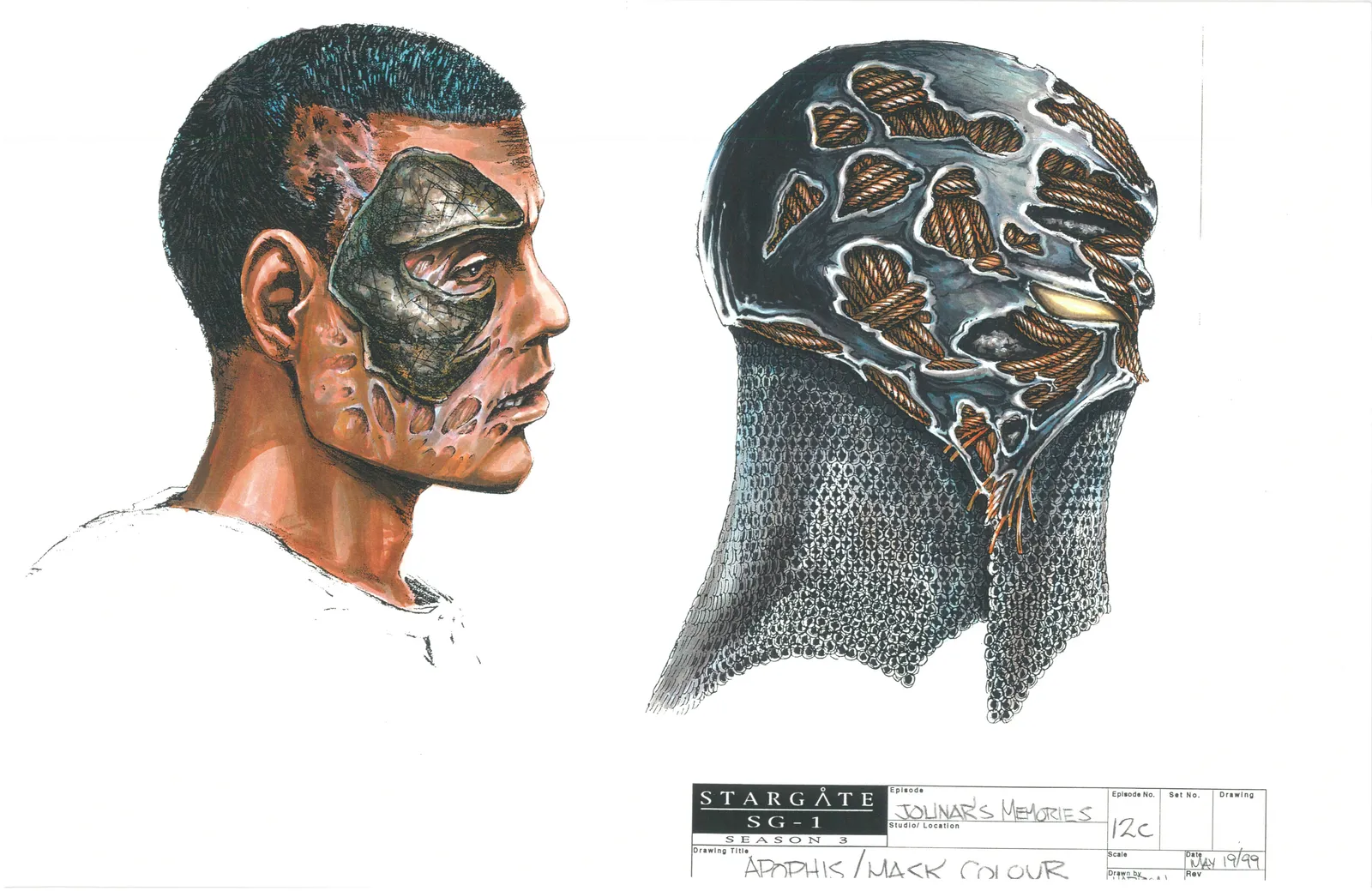 #Stargate #SG1 "Jolinar's Memories" concept art Part 3