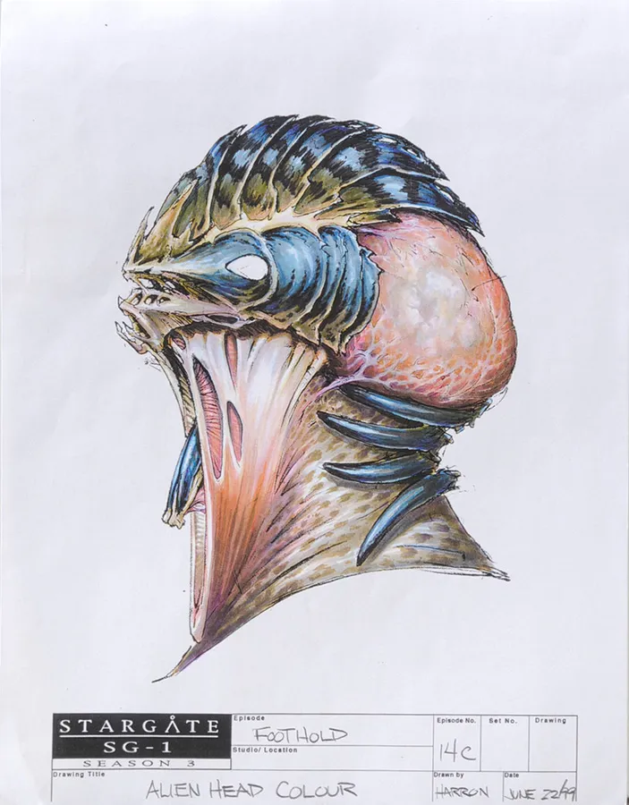 #Stargate #SG1 "Foothold" concept art Part 2