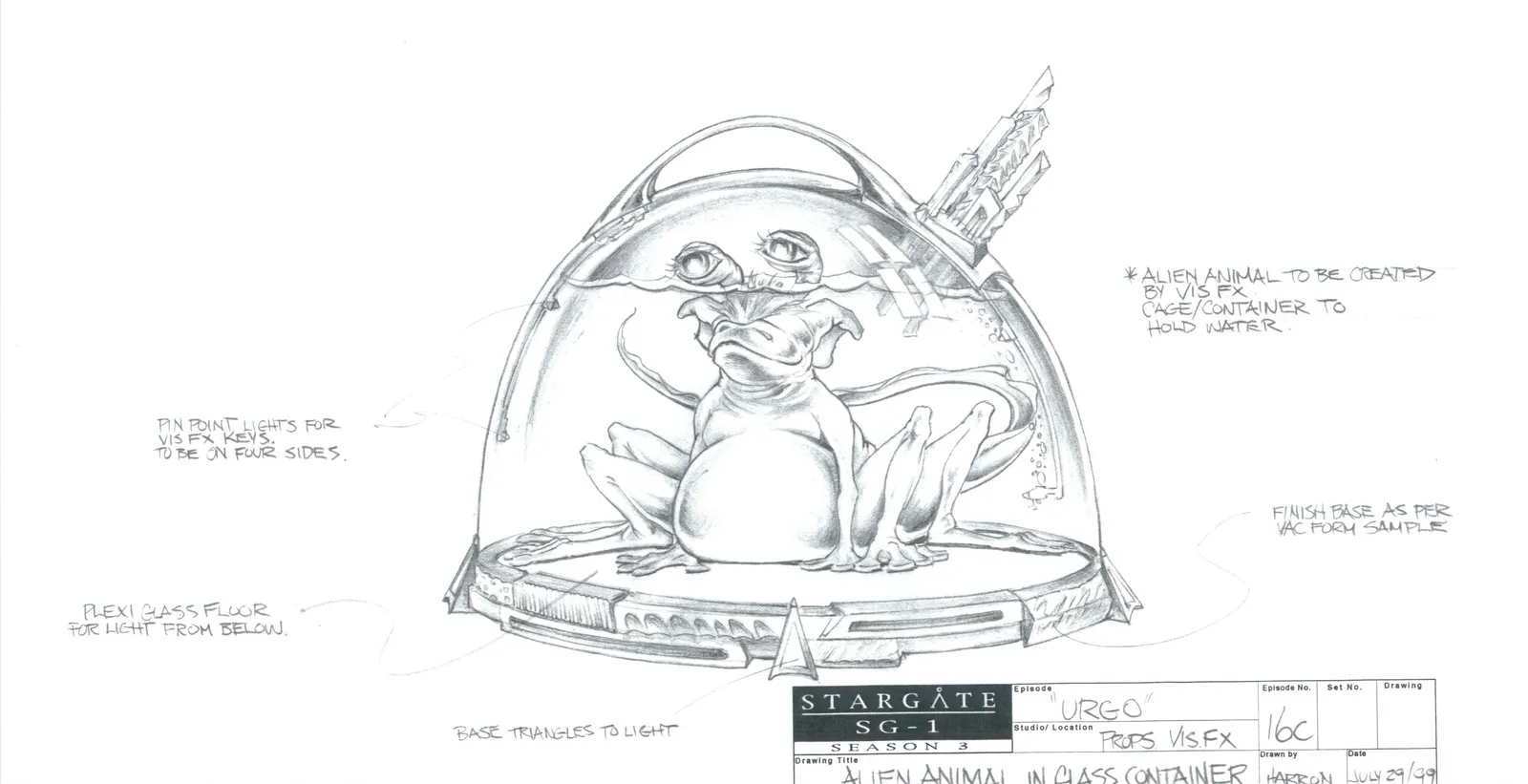 #Stargate #SG1 "Urgo" concept art