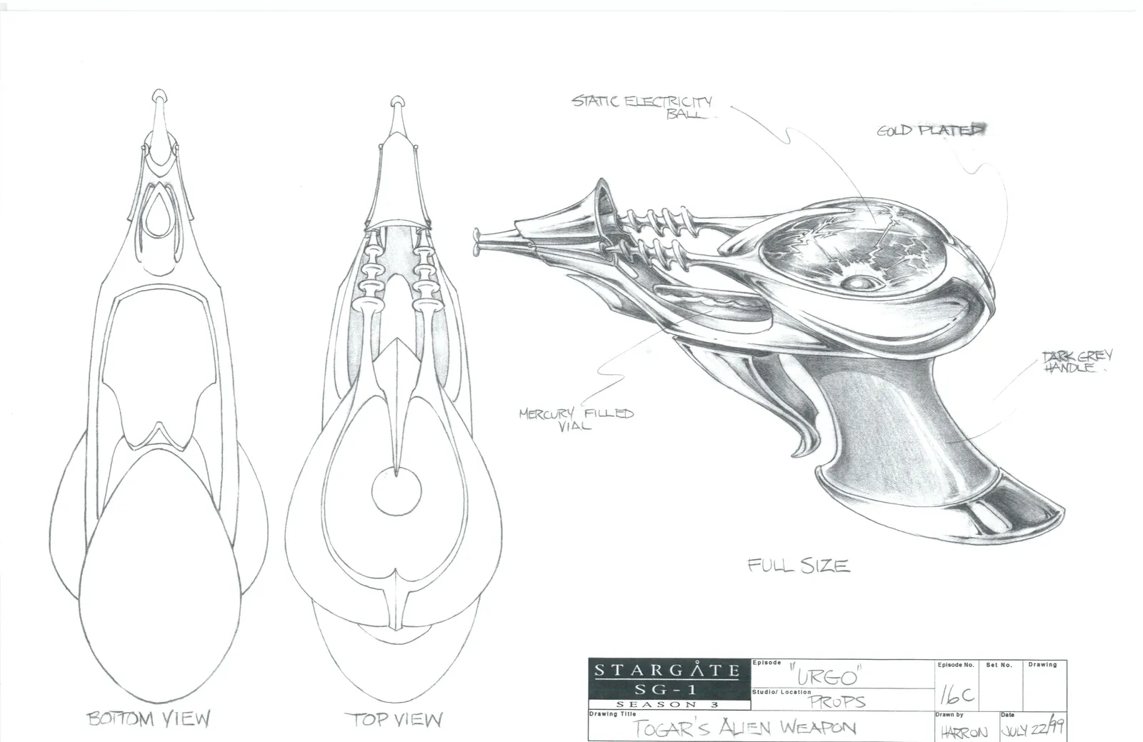 #Stargate #SG1 "Urgo" concept art