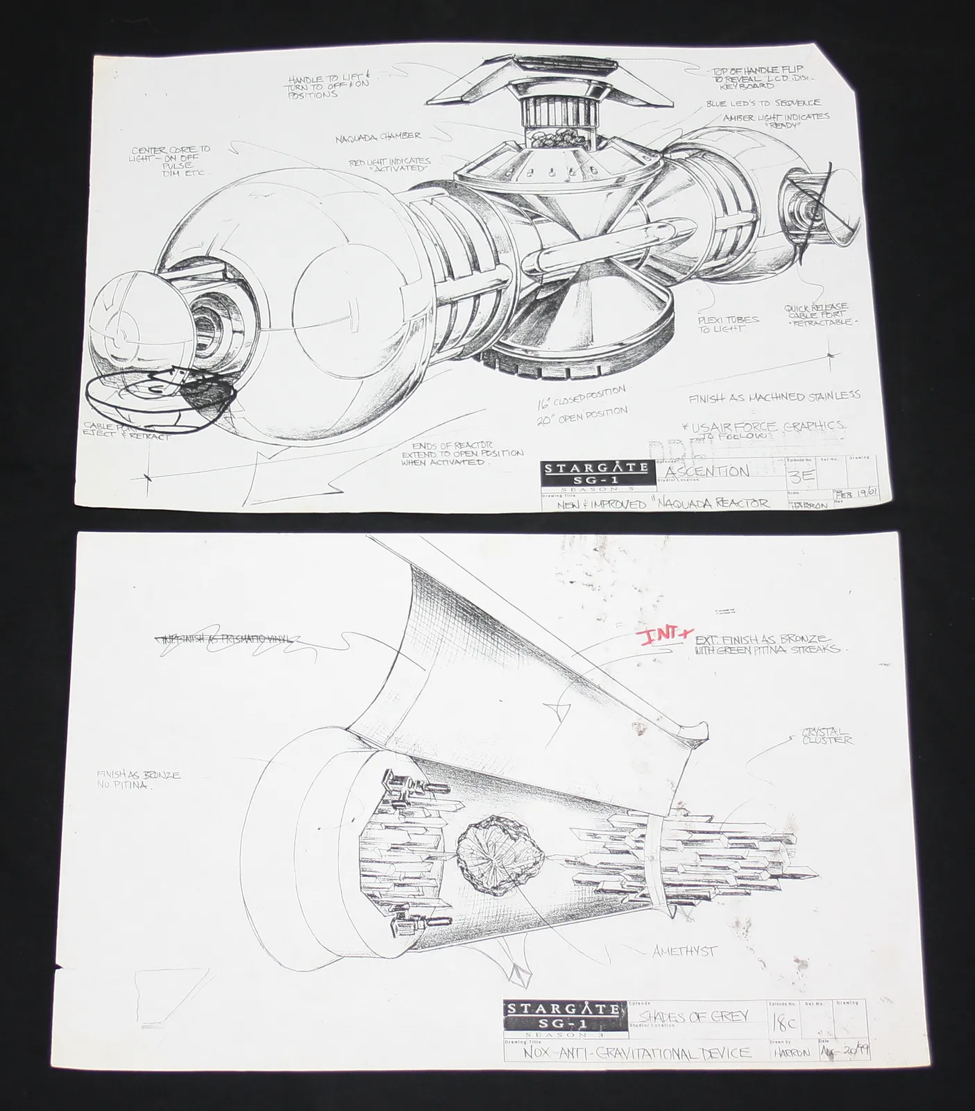 #Stargate #SG1 "Shades of Grey" concept art