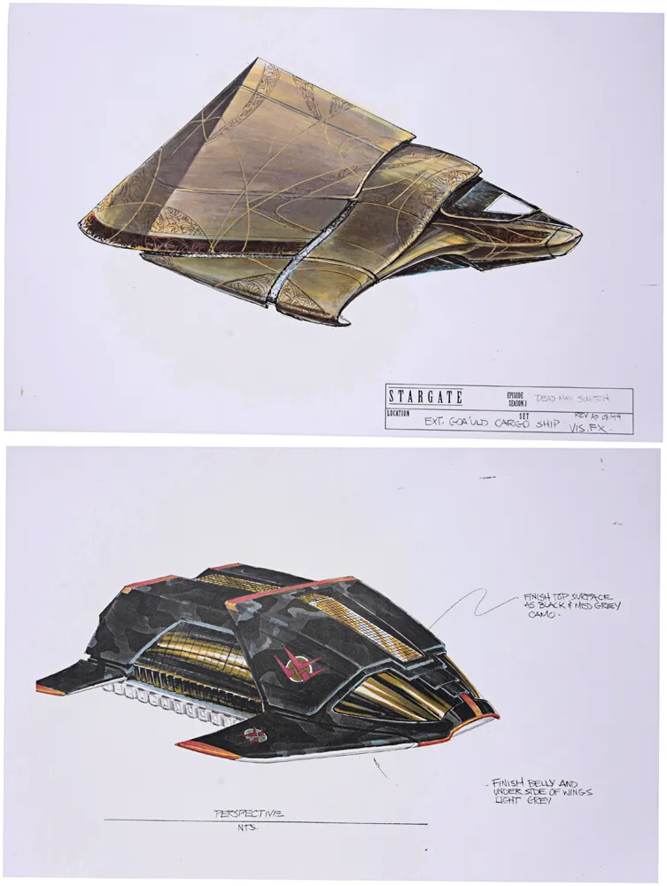 #Stargate #SG1 "New Ground" concept art Part 1