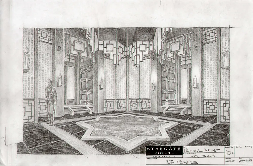 #Stargate #SG1 "New Ground" concept art
