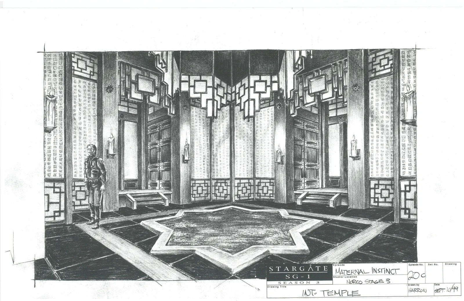 #Stargate #SG1 "New Ground" concept art