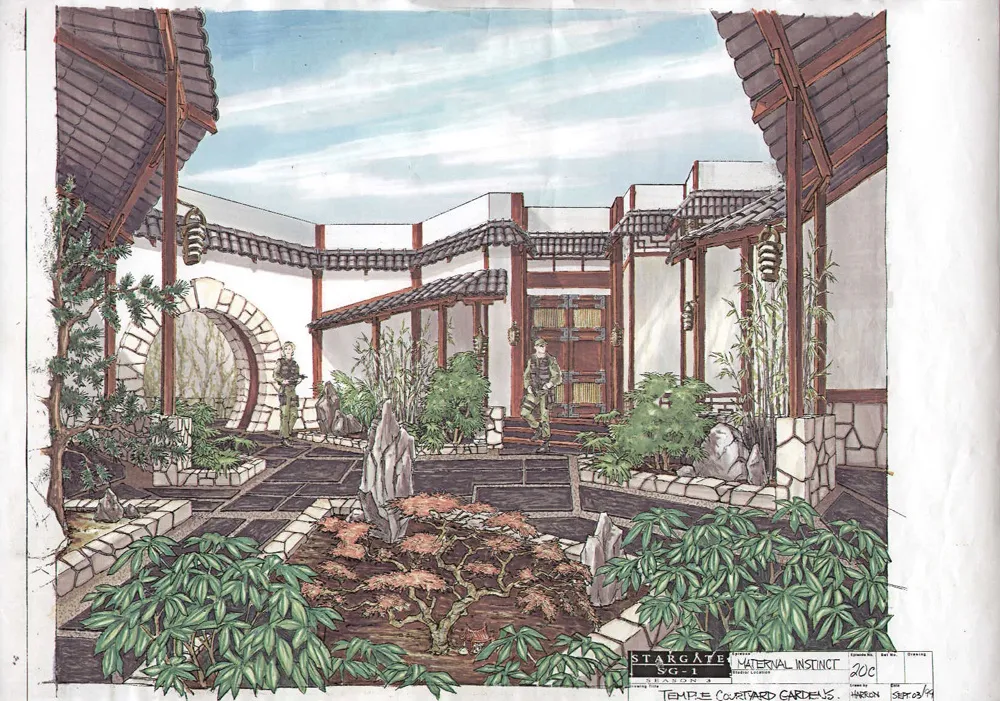 #Stargate #SG1 "New Ground" concept art