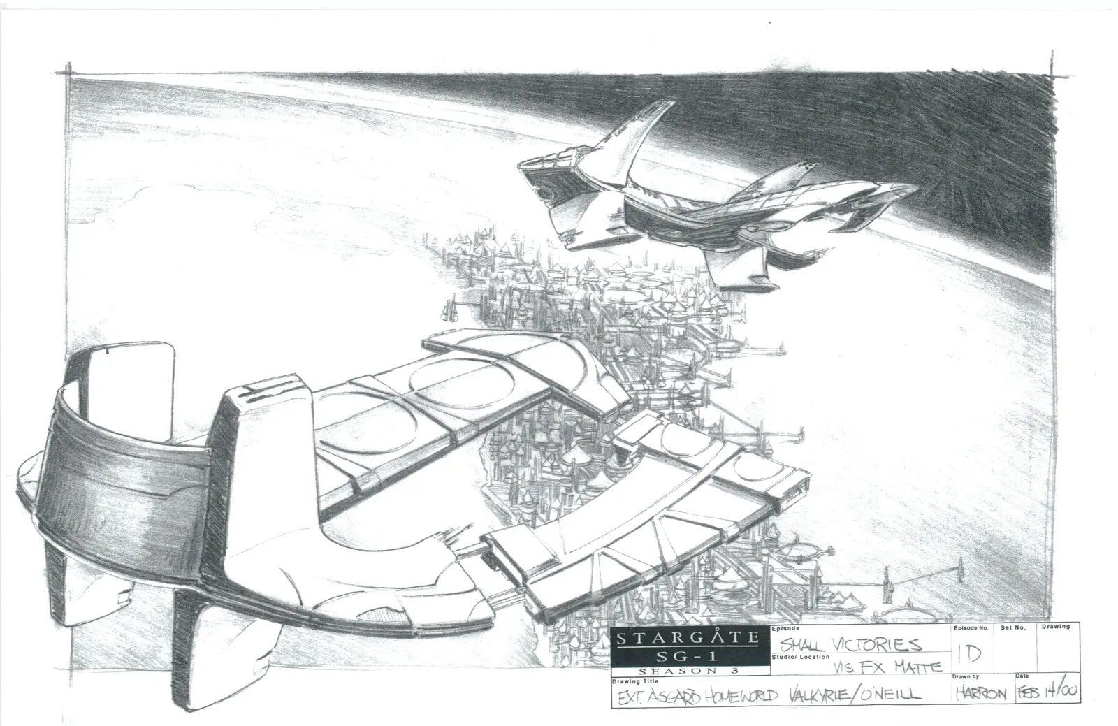 #Stargate #SG1 "Small Victories" concept art