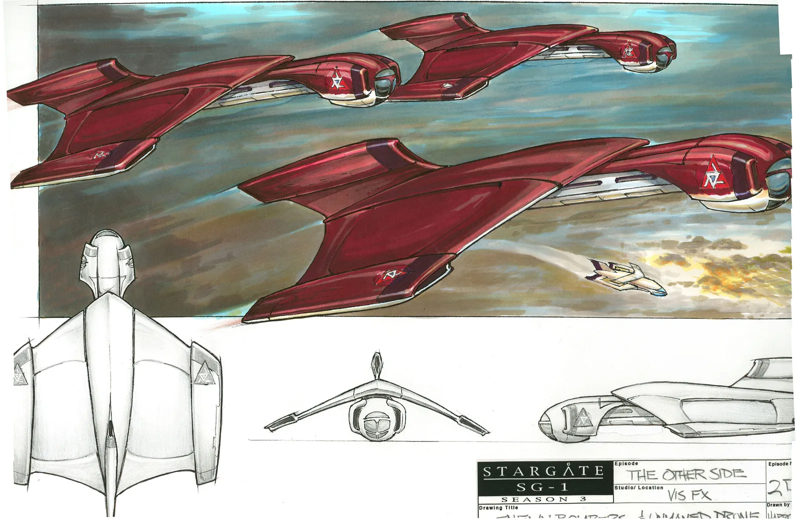 #Stargate #SG1 "The Other Side" concept art