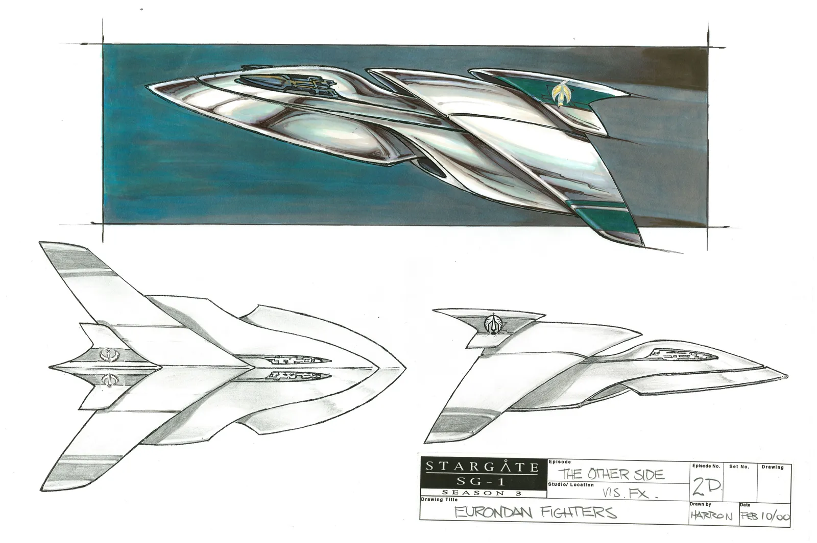 #Stargate #SG1 "The Other Side" concept art