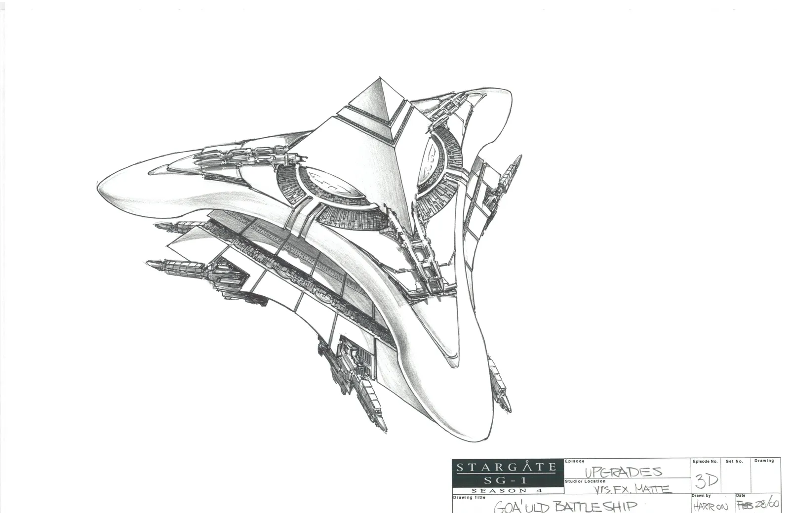 #Stargate #SG1 "Upgrades" concept art