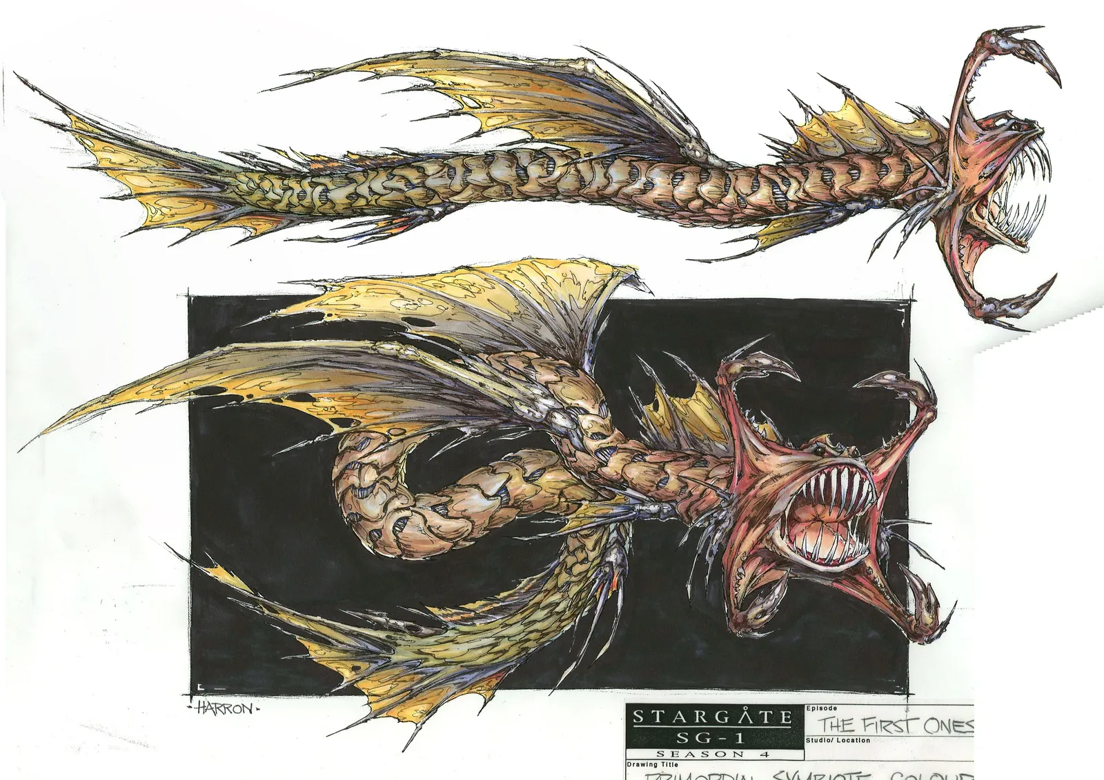 #Stargate #SG1 "The First Ones" concept art (Part 2)