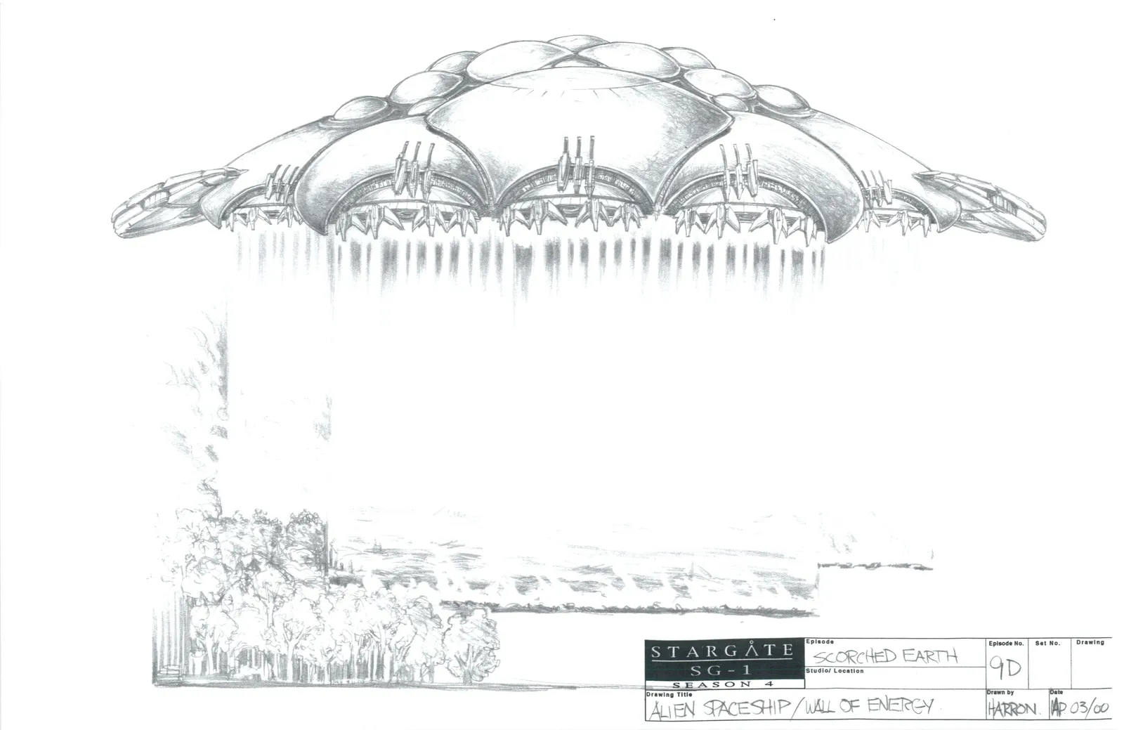 #Stargate #SG1 "Scorched Earth" concept art