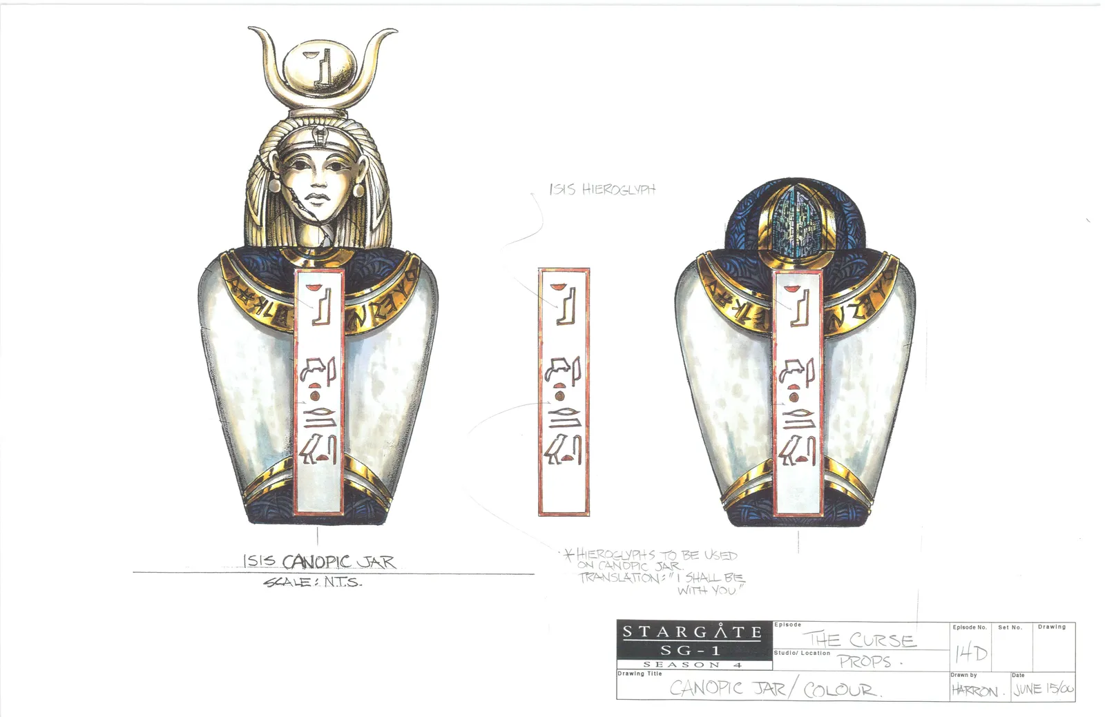 #Stargate #SG1 "The Curse" concept art