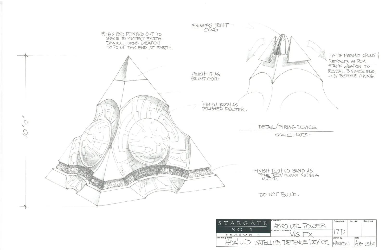 #Stargate #SG1 "Absolute Power" concept art