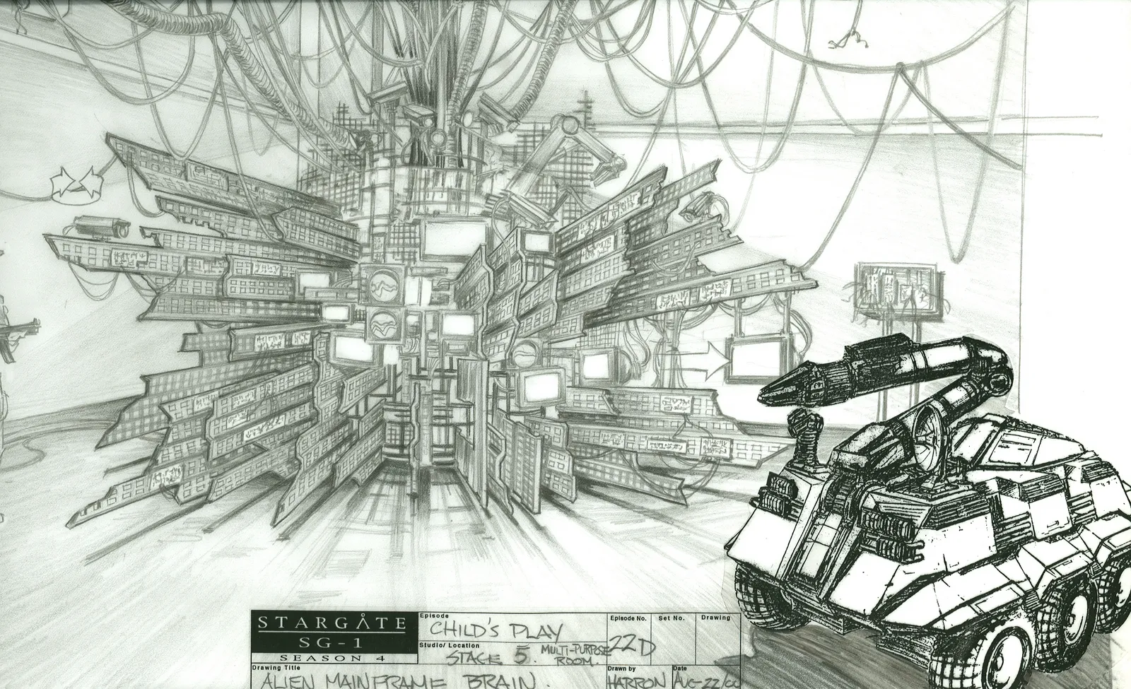 #Stargate #SG1 "Entity" concept art