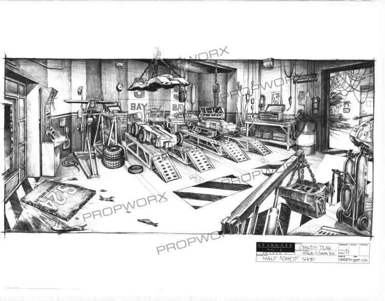 #Stargate #SG1 "Entity" concept art