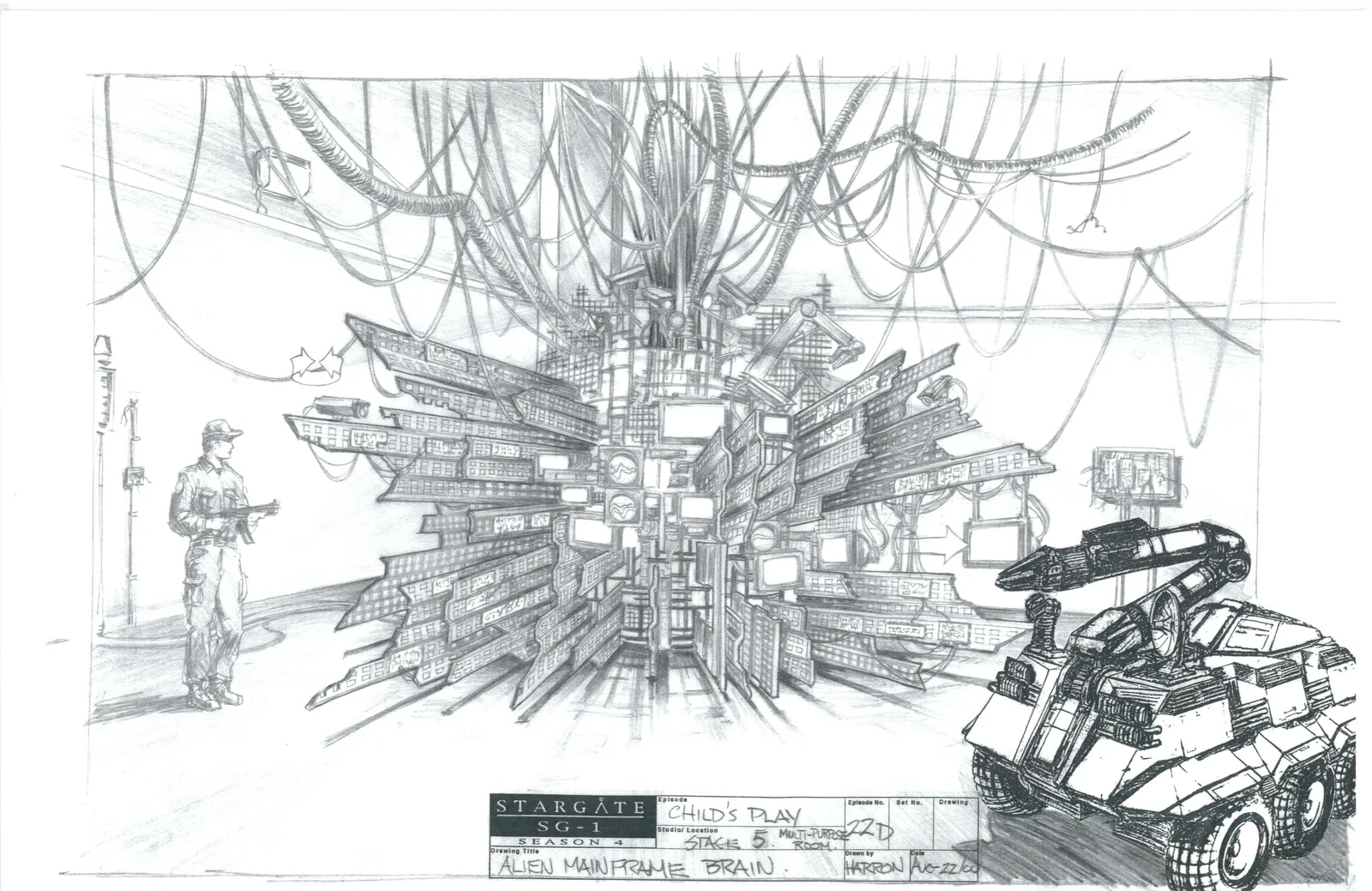 #Stargate #SG1 "Entity" concept art