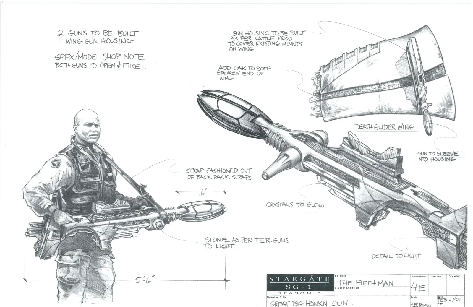 #Stargate #SG1 "The Fifth Man" concept art
