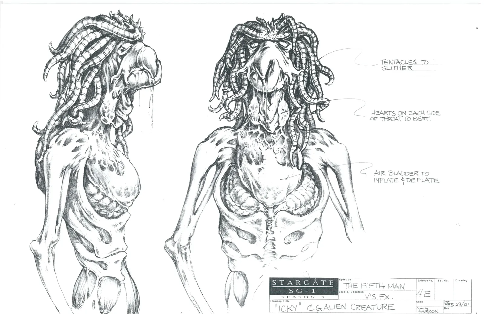#Stargate #SG1 "The Fifth Man" concept art