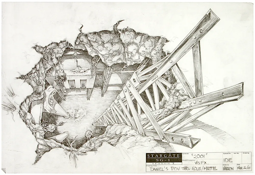 #Stargate #SG1 "2001" concept art Part 2