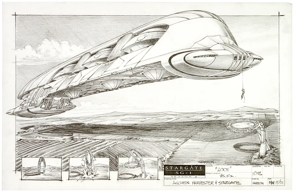 #Stargate #SG1 "2001" concept art Part 2