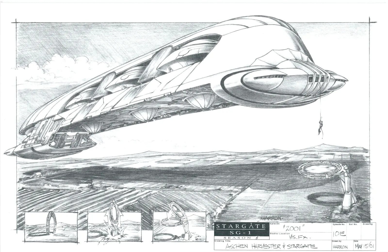 #Stargate #SG1 "2001" concept art Part 2