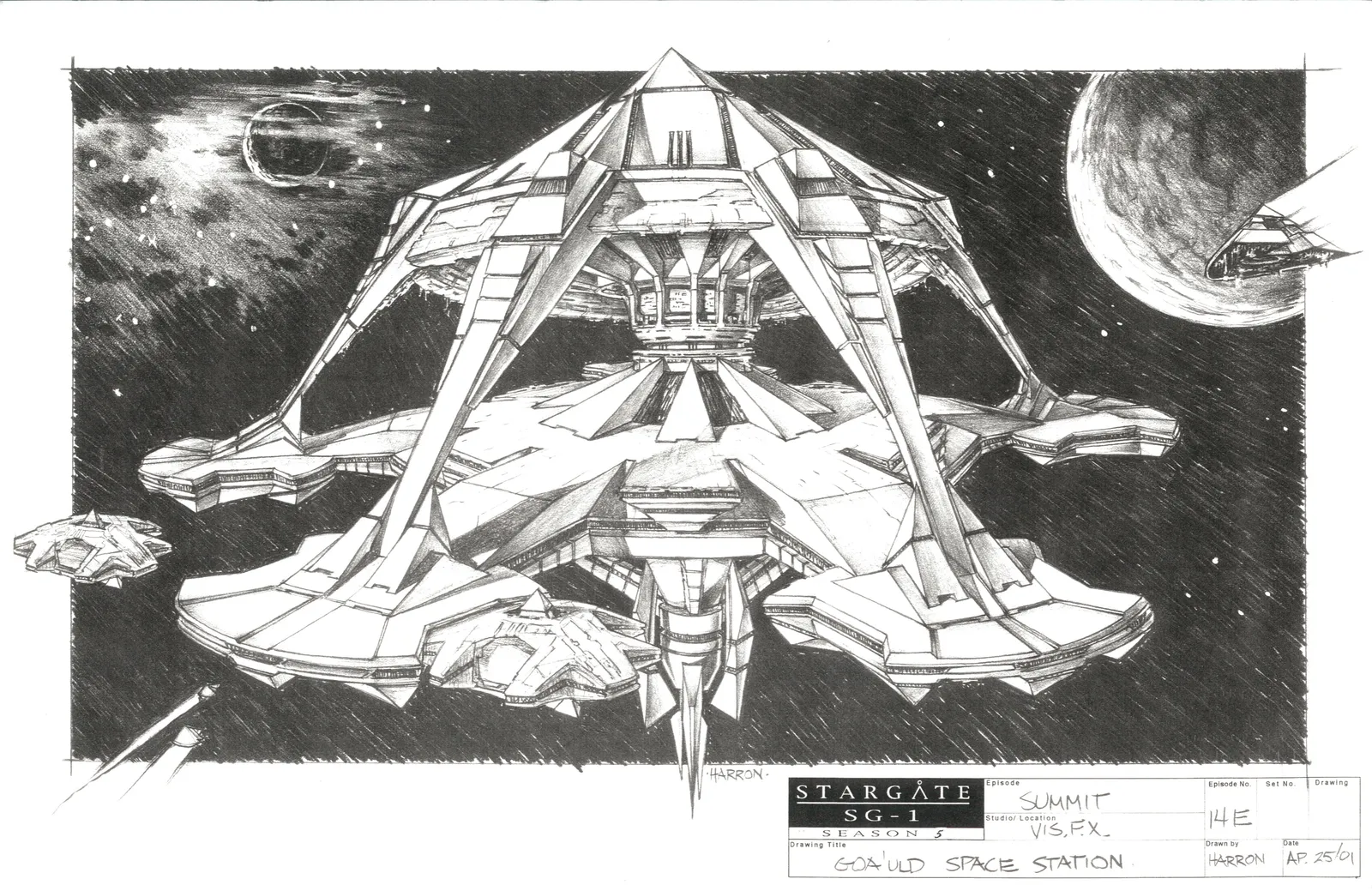 #Stargate #SG1 "Summit" concept art