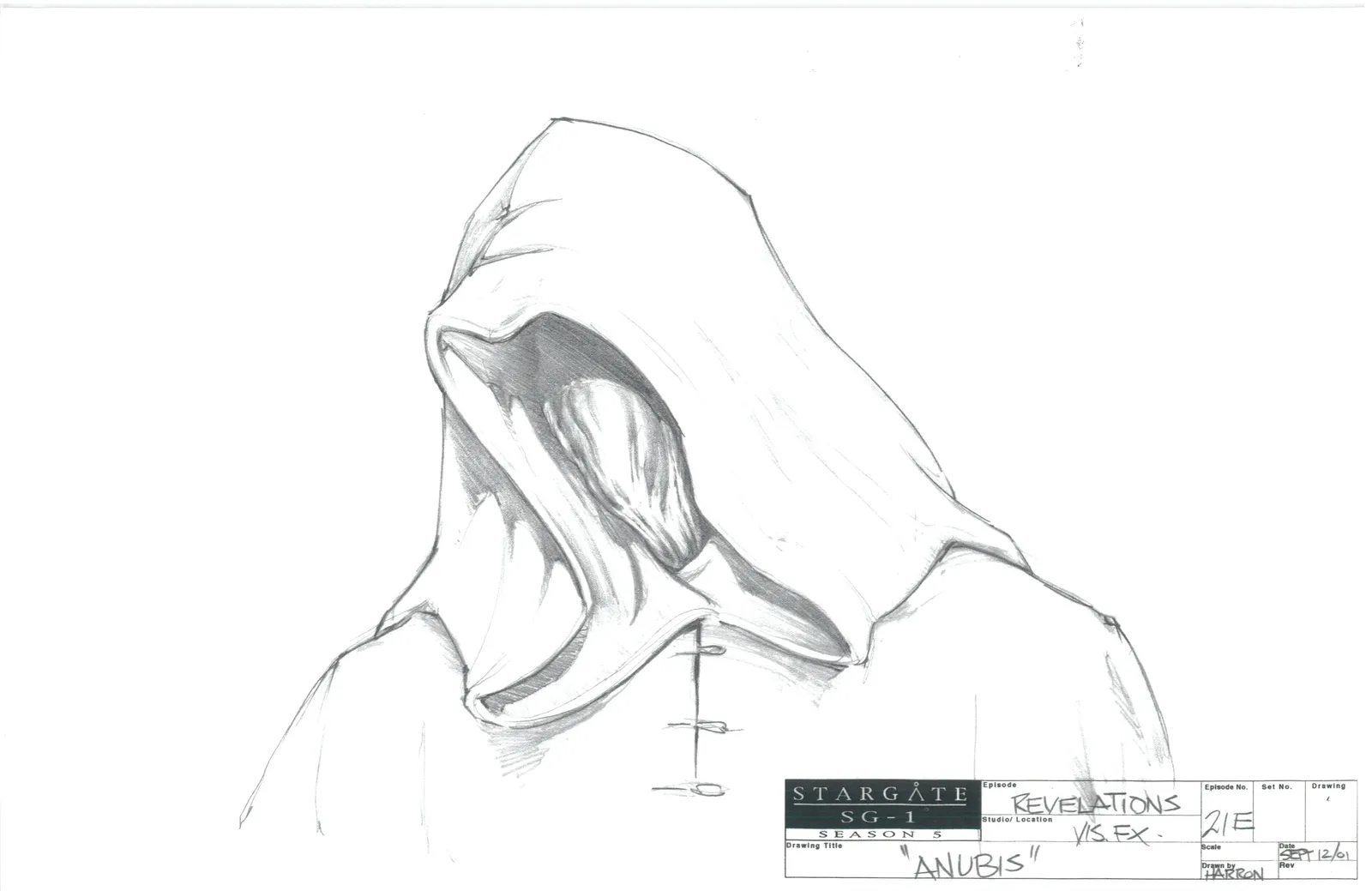 #Stargate #SG1 "Revelations" concept art