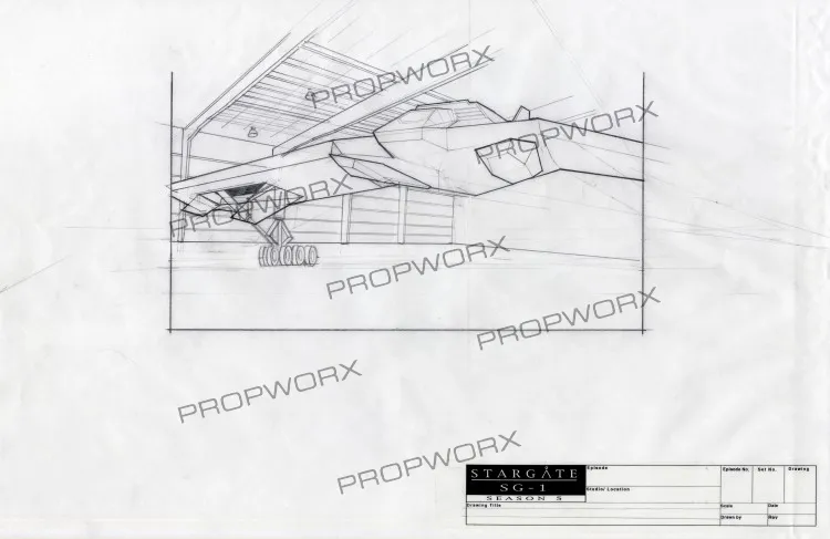 #Stargate #SG1 "Redemption Part 1" concept art Part 3