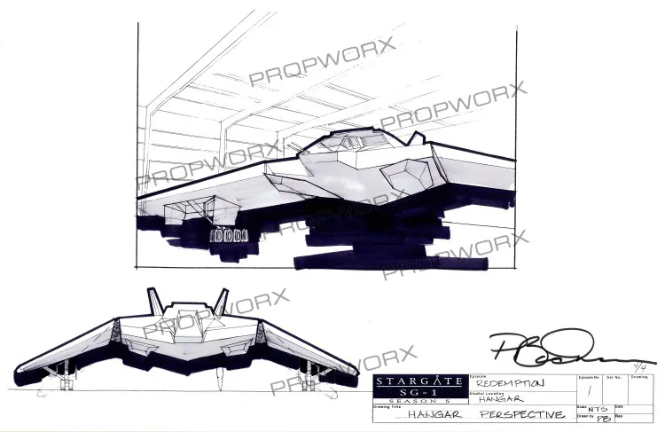 #Stargate #SG1 "Redemption Part 1" concept art Part 3