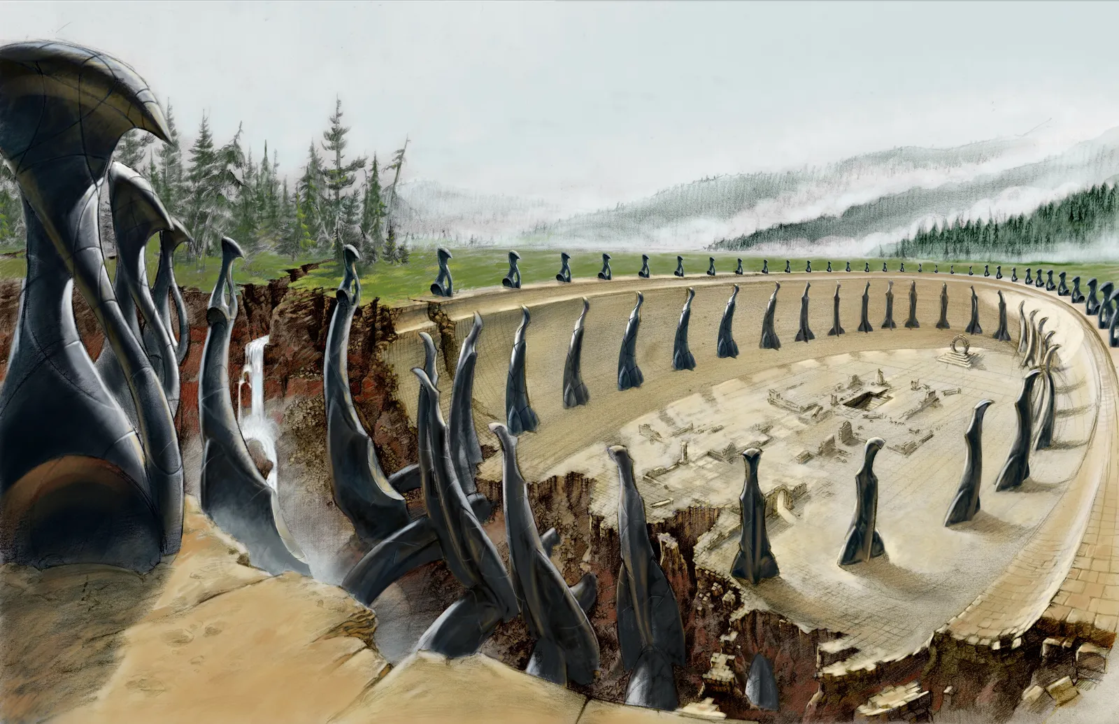 #Stargate #SG1 "Redemption" Part 2 concept art Part 1