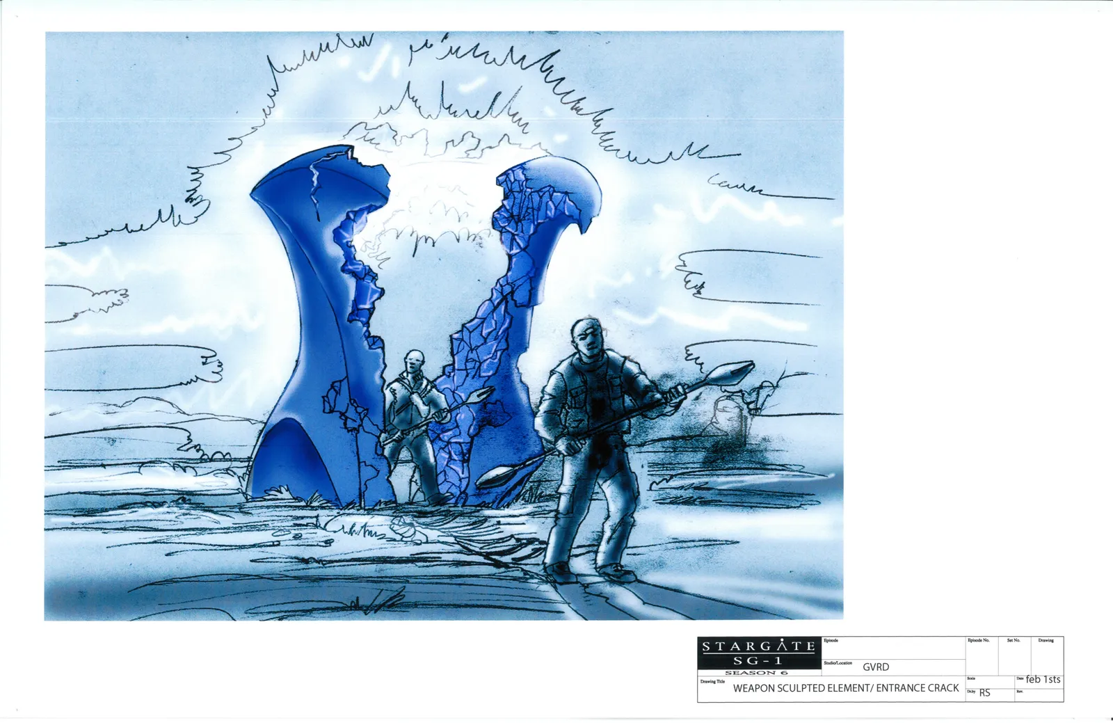 #Stargate #SG1 "Redemption" Part 2 concept art Part 1