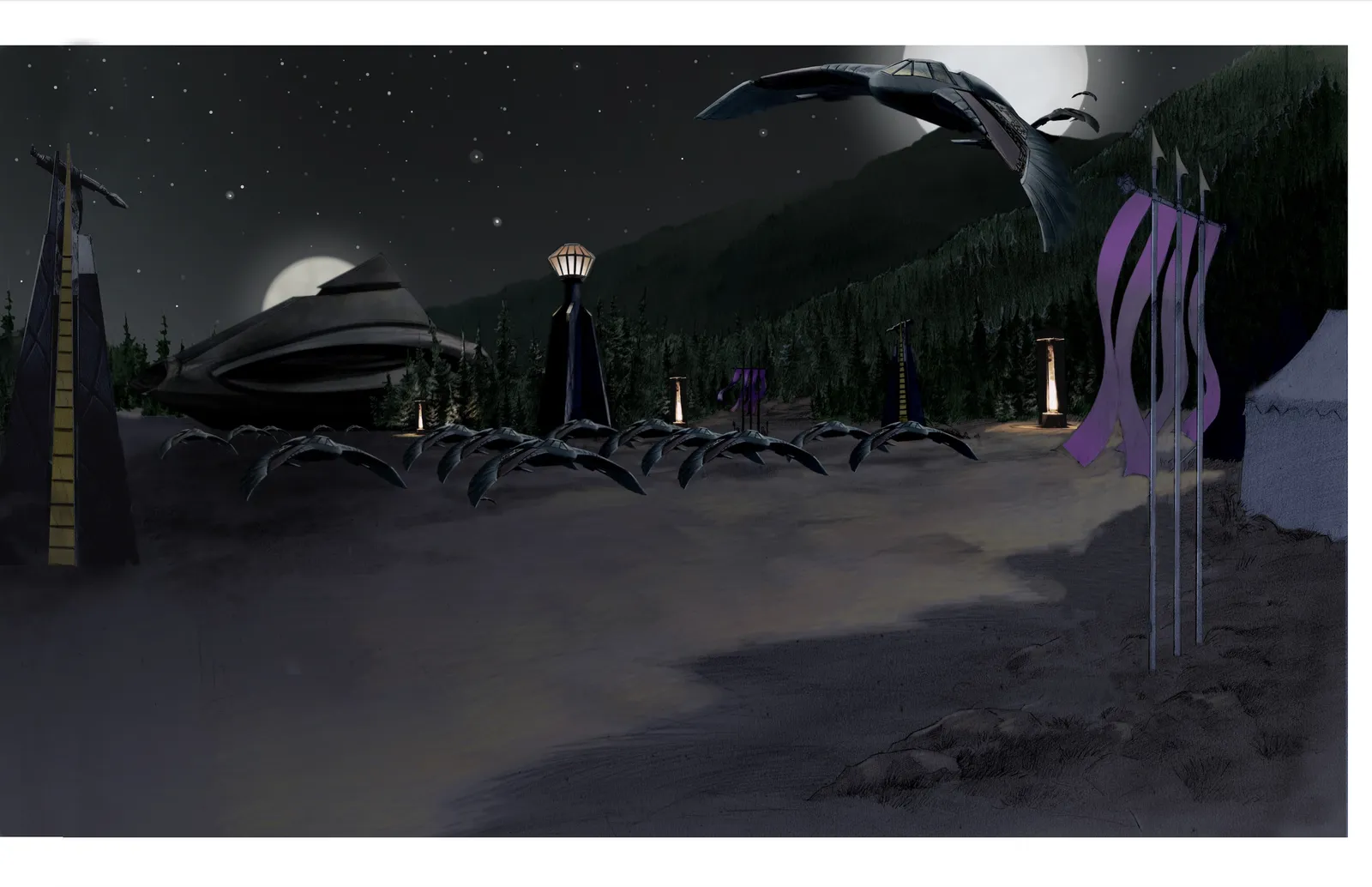 #Stargate #SG1 "Redemption" Part 2 concept art Part 2