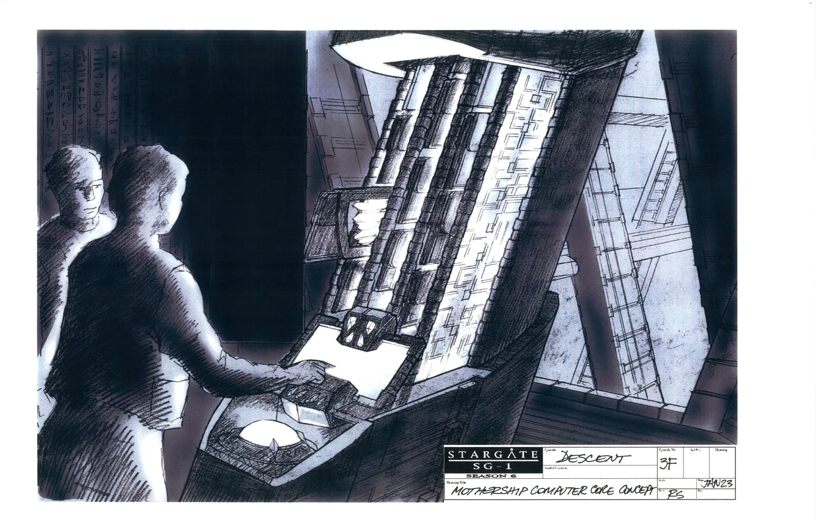 #Stargate #SG1 "Descent" concept art Part 2