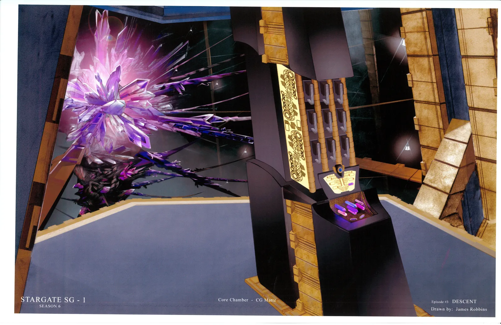 #Stargate #SG1 "Descent" concept art Part 2