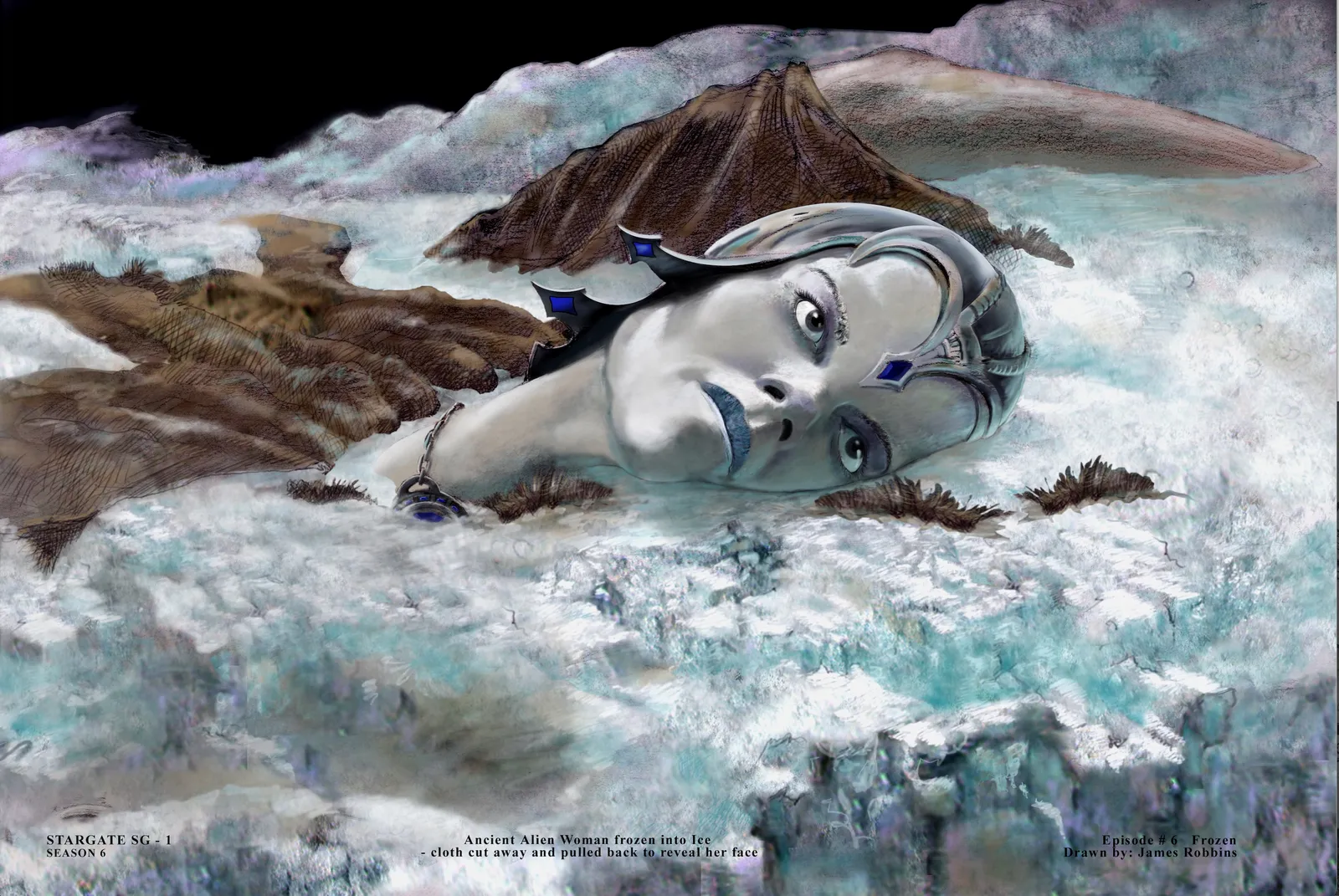 #Stargate #SG1 "Frozen" concept art