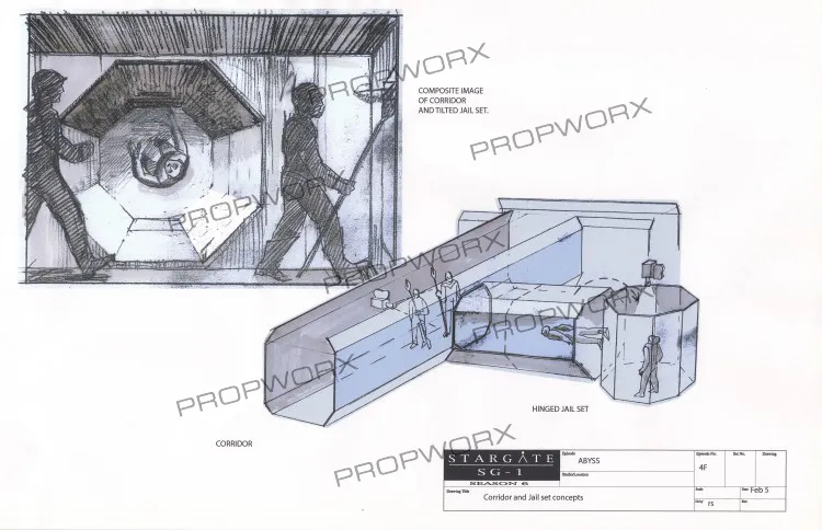 #Stargate #SG1 "Abyss" concept art Part 2