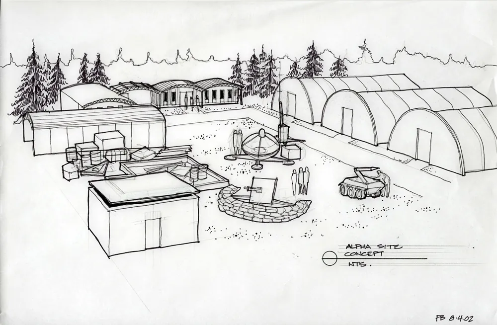 #Stargate #SG1 "Allegiance" concept art