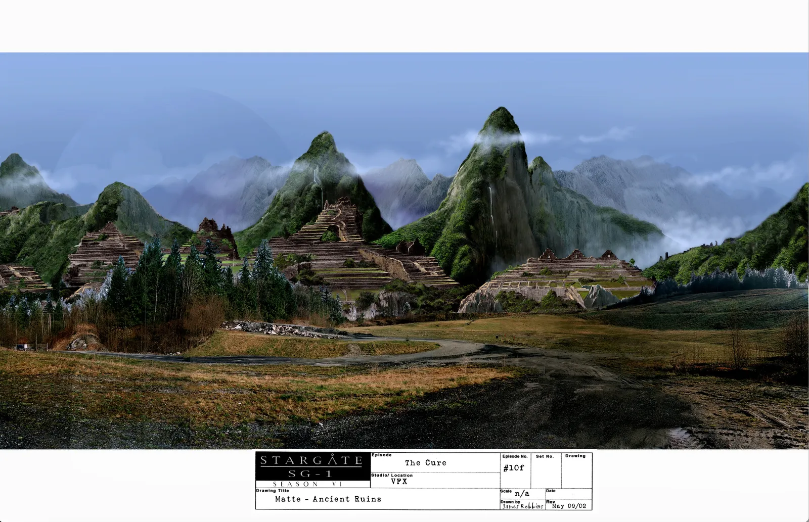 #Stargate #SG1 "The Cure" concept art Part 1