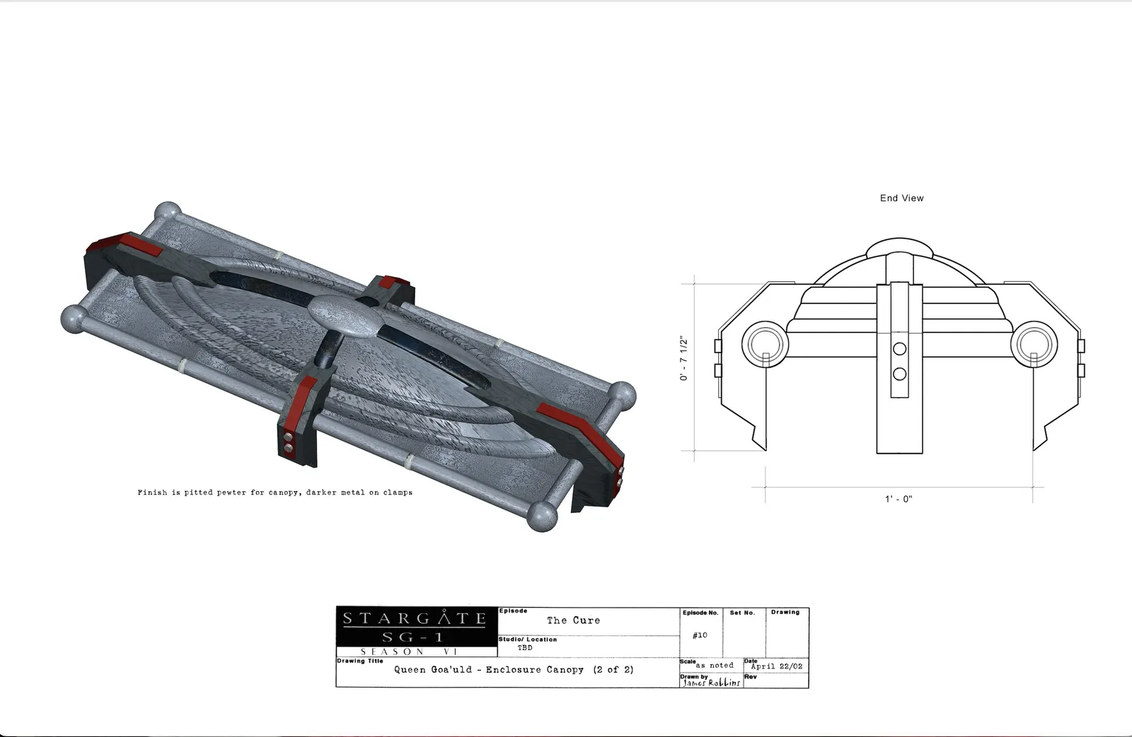 #Stargate #SG1 "The Cure" concept art Part 2