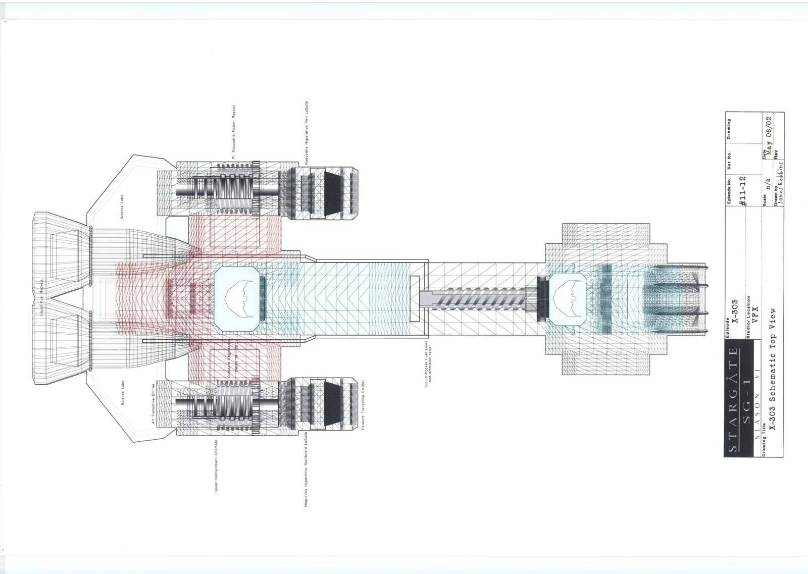 #Stargate #SG1 "Prometheus" concept art
