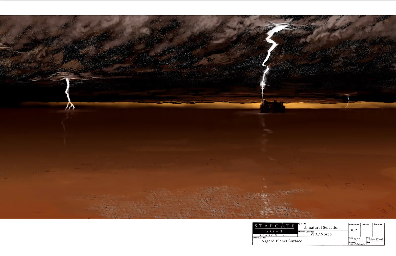 #Stargate #SG1 "Unnatural Selection" concept art Part 2