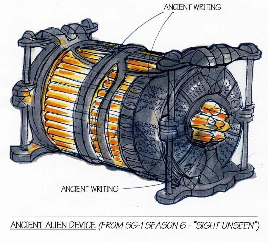 #Stargate #SG1 "Sight Unseen" concept art Part 2