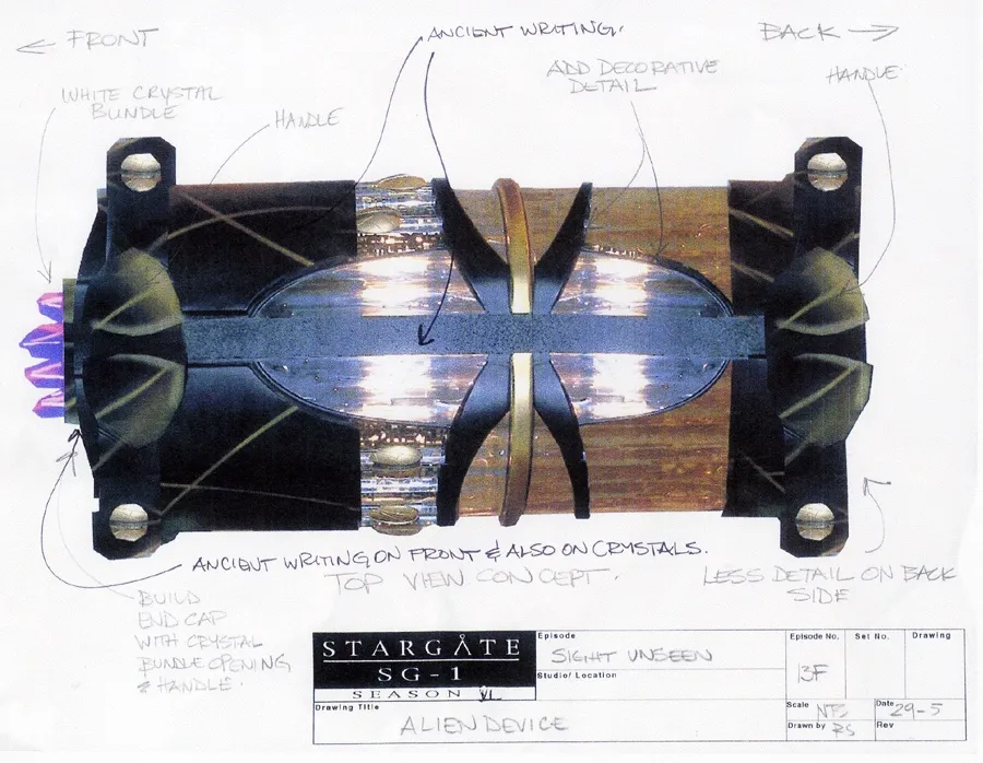#Stargate #SG1 "Sight Unseen" concept art Part 2